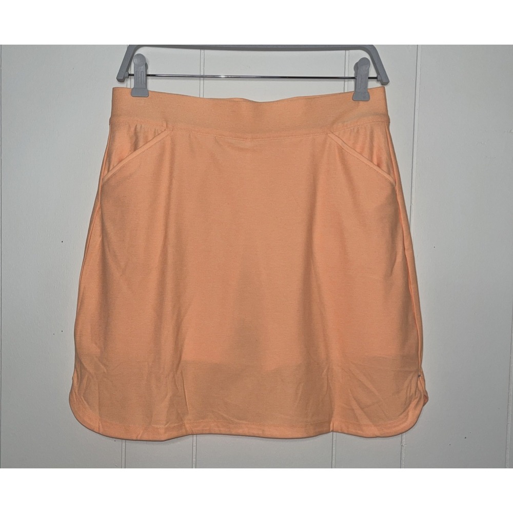 Peter‎ Millar Melange Performance Petal Hem Skort Sz M Golf Pickleball UPF 50+